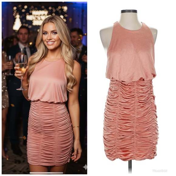 Free People Dresses & Skirts - Free People Pink Rouge Cocktail Dress
Mini Small